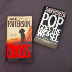 James Patterson Book Bundle - Cross + Pop Goes the Weasel
